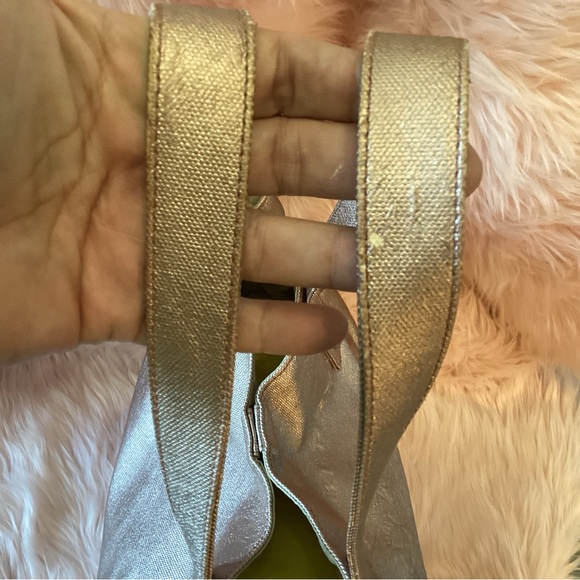 Burberry of London Blue Label rose gold metallic shoulder bag - Picture 6 of 16